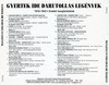 Gyertek ide darutollas legények [1910-1943] _2001 DVD borító BACK Letöltése