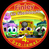 Finley - a kis tûzoltóautó 1-7. (Old Dzsordzsi) DVD borító CD4 label Letöltése