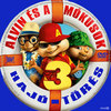 Alvin és a mókusok 3 (singer) DVD borító CD1 label Letöltése