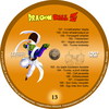 Dragon Ball Z 13. (fero68) DVD borító CD1 label Letöltése