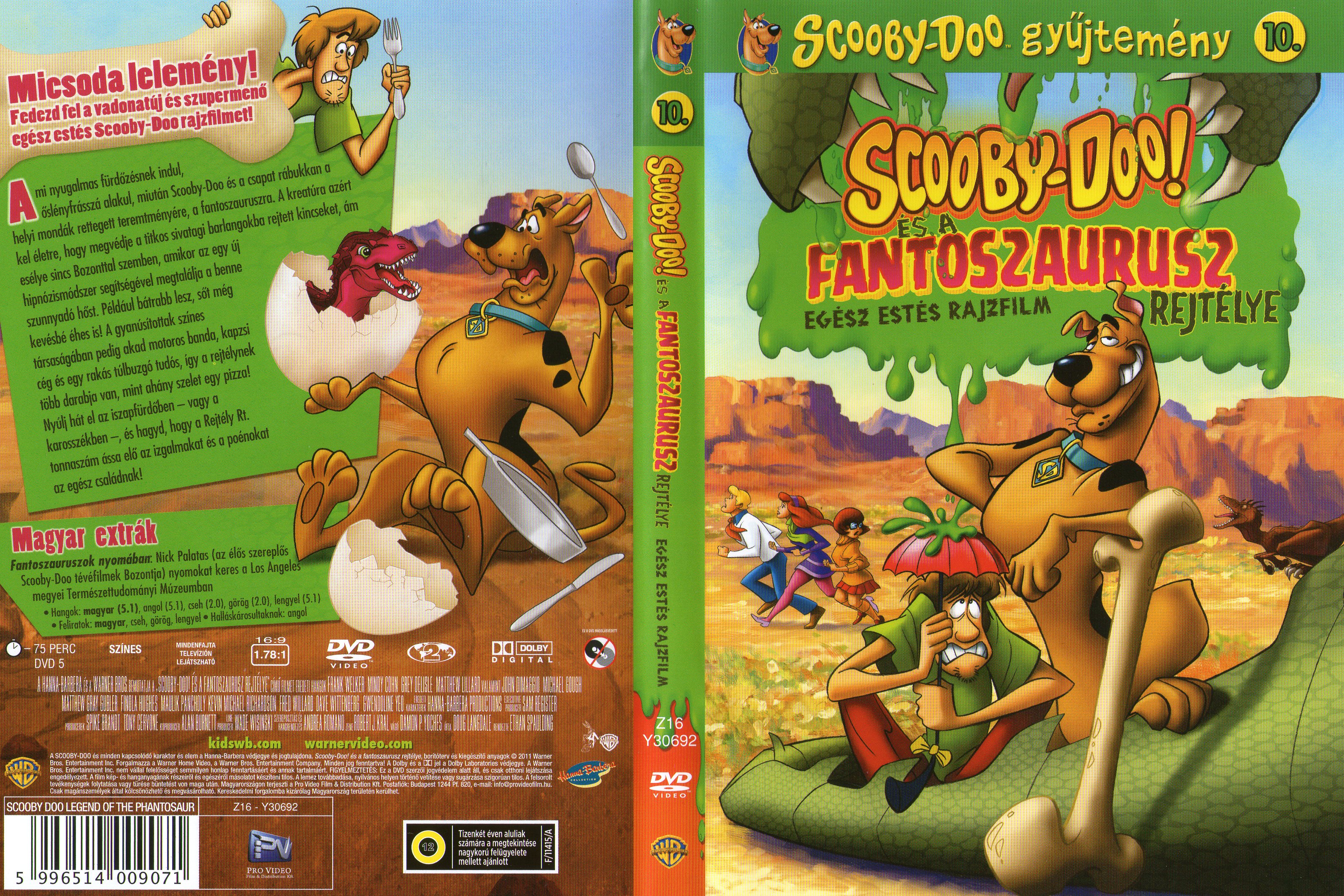 Coversclub Magyar Blu Ray Dvd Boritok Es Cd Boritok Klubja Scooby Doo Es A Fantoszaurusz Rejtelye