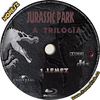 Jurassic Park trilógia  (Noresz) DVD borító CD1 label Letöltése