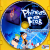 Phineas és Ferb a 2. Dimenzióban DVD borító CD1 label Letöltése