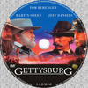 Gettysburg (2 lemezes) (döme123) DVD borító CD1 label Letöltése