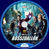 Bosszúállók (The Avengers - 2012) (debrigo) DVD borító CD1 label Letöltése