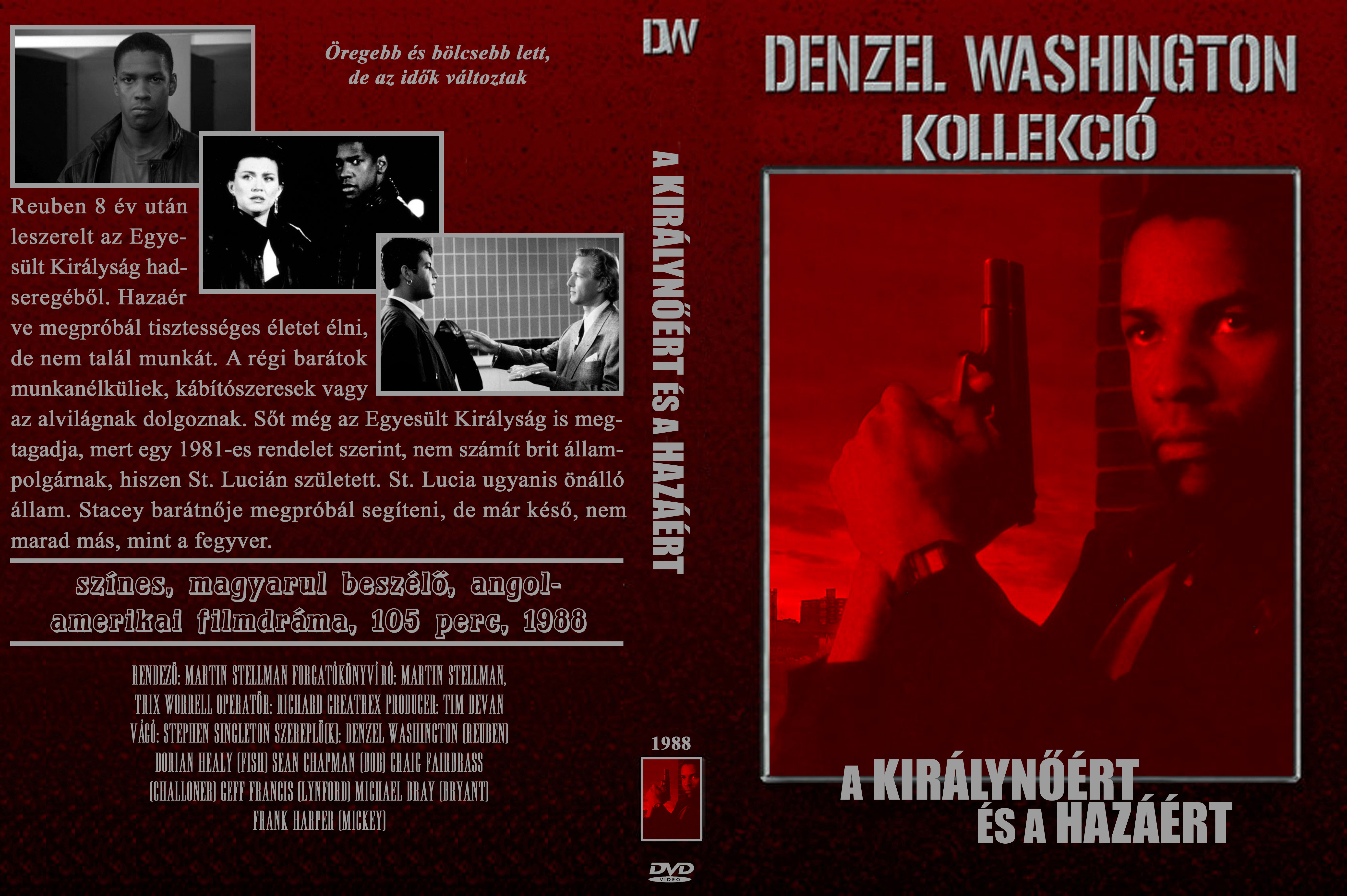 Coversclub Magyar Blu Ray Dvd Boritok Es Cd Boritok Klubja A Kiralynoert Es A Hazaert Denzel Washington Kollekcio Steelheart66