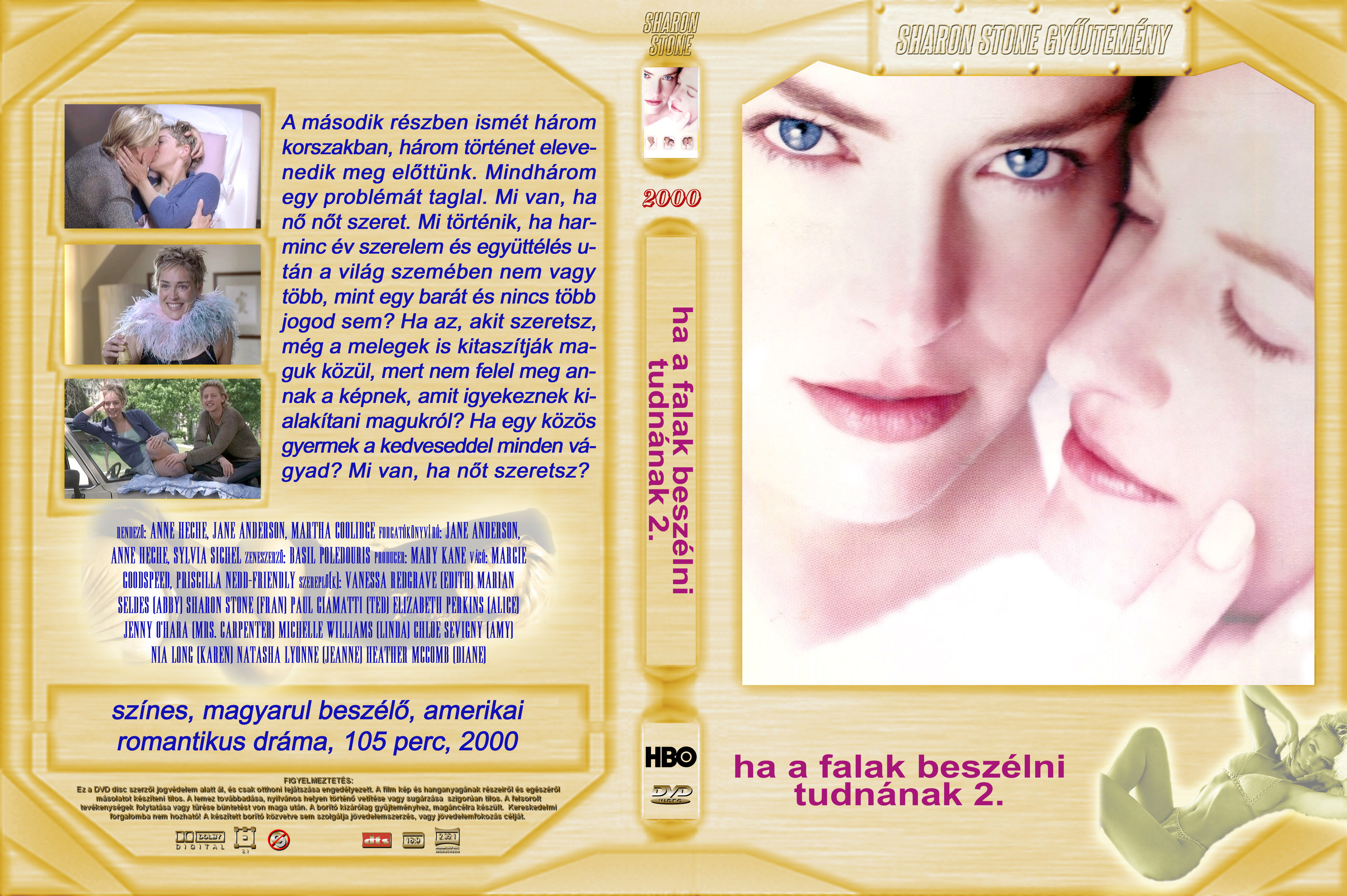 Coversclub Magyar Blu Ray Dvd Boritok Es Cd Boritok Klubja Ha A Falak Beszelni Tudnanak 2 Sharon Stone Gyujtemeny Steelheart66
