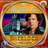 Sherlock 2. évad (Csiribácsi) DVD borító CD1 label Letöltése