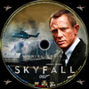 Skyfall (007 - James Bond) (debrigo) DVD borító CD4 label Letöltése