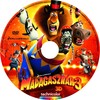Madagaszkár 3. 3D (vmemphis) DVD borító CD1 label Letöltése