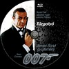 James Bond gyûjtemény 4. -  (gerinces) (Old Dzsordzsi) DVD borító CD2 label Letöltése