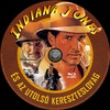 Indiana Jones és az utolsó kereszteslovag (Indiana Jones 3) (Old Dzsordzsi) DVD borító CD1 label Letöltése