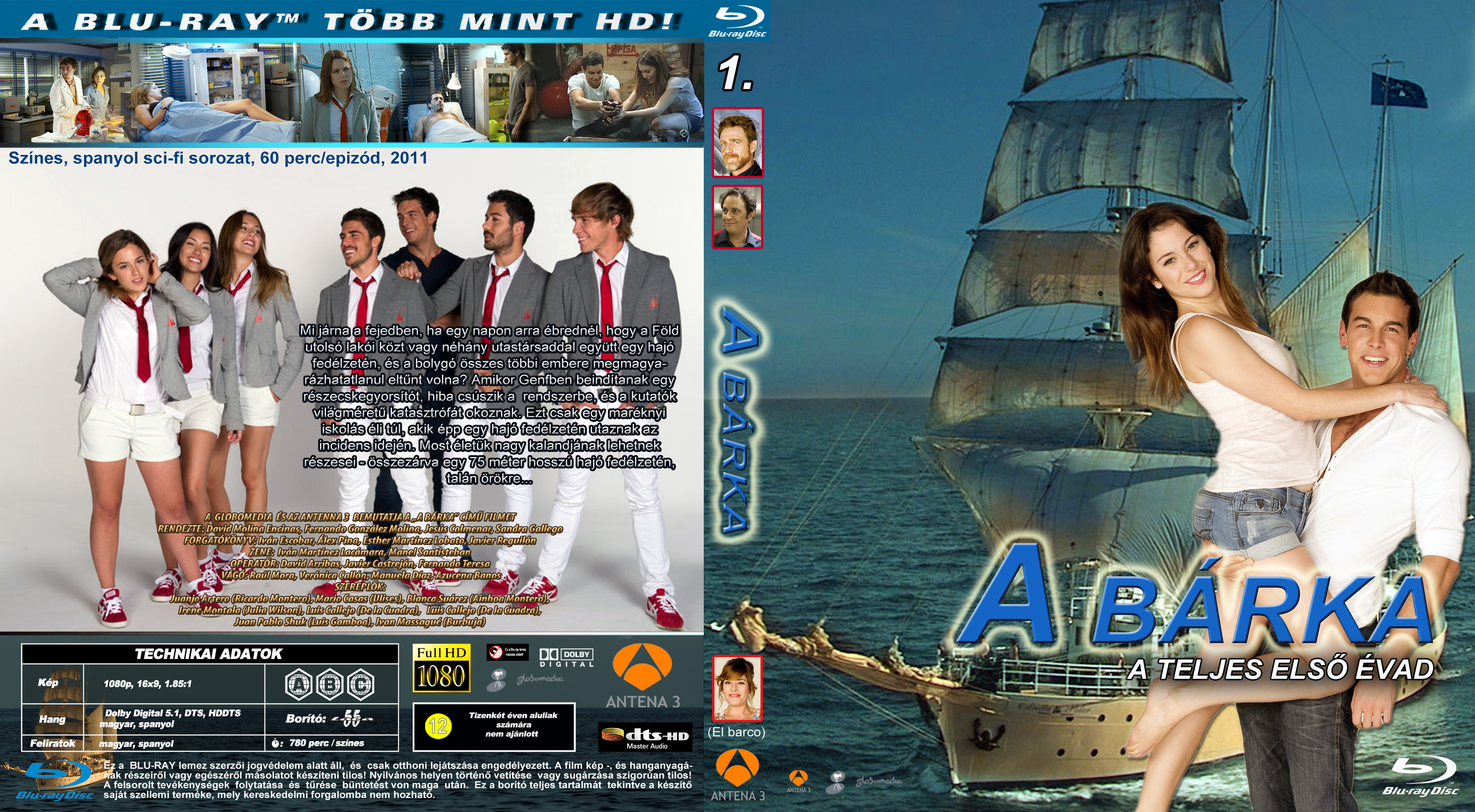 Coversclub Magyar Blu Ray Dvd Boritok Es Cd Boritok Klubja A Barka 1 Evad Lala55