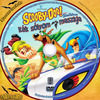 Scooby-Doo! - Kék Sólyom maszkja (atlantis) DVD borító CD1 label Letöltése
