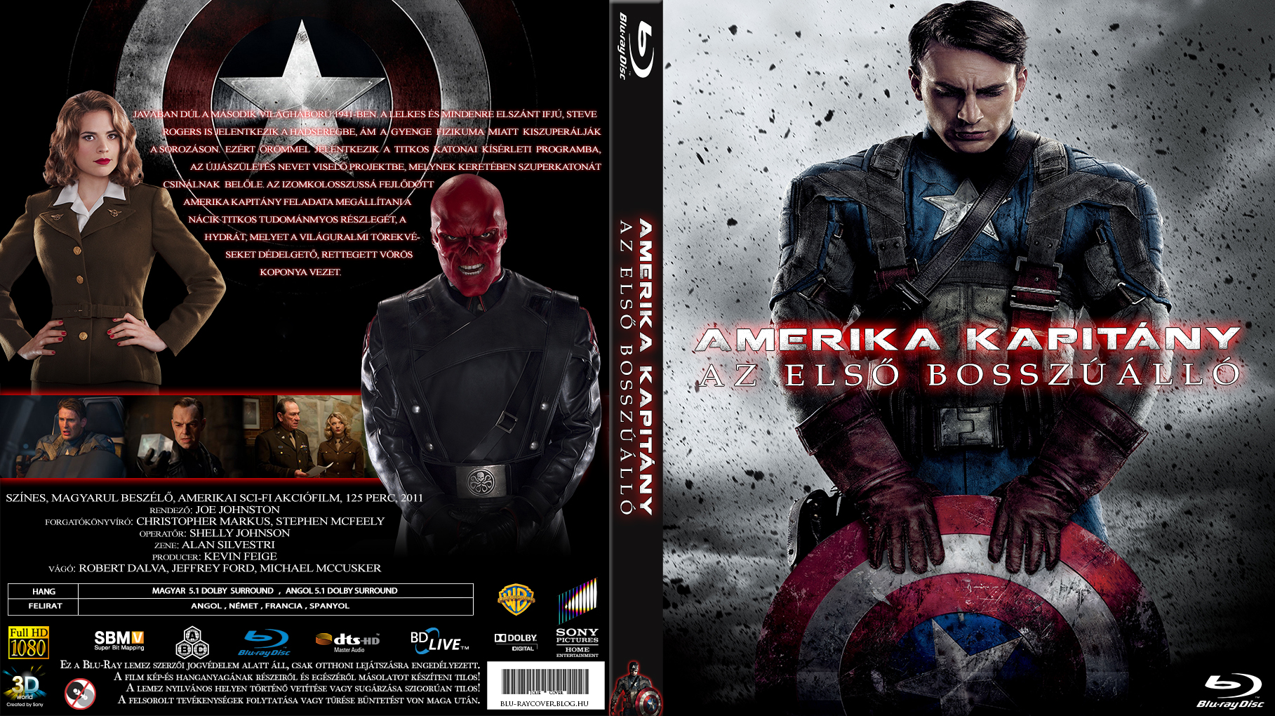 Coversclub Magyar Blu Ray Dvd Boritok Es Cd Boritok Klubja Amerika Kapitany Az Elso Bosszuallo Jolie