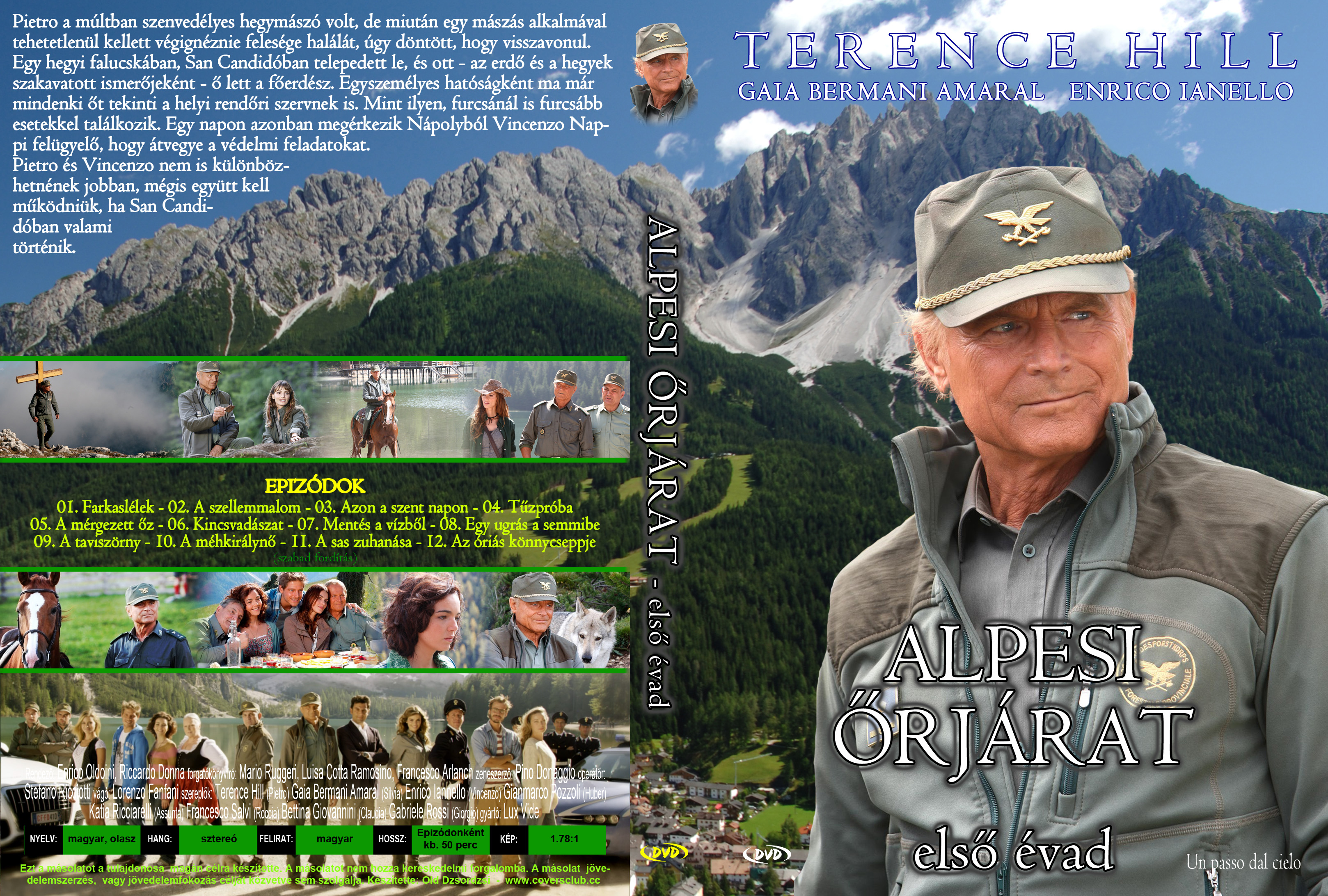 Coversclub Magyar Blu Ray Dvd Boritok Es Cd Boritok Klubja Alpesi Orjarat 1 Evad Old Dzsordzsi