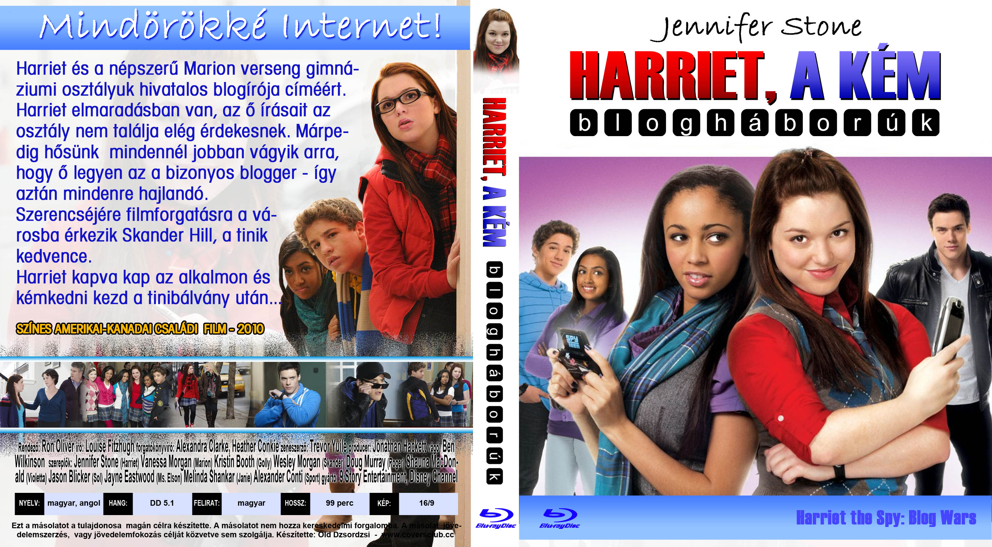 Coversclub Magyar Blu Ray Dvd Boritok Es Cd Boritok Klubja Harriet A Kem Bloghaboruk Old Dzsordzsi