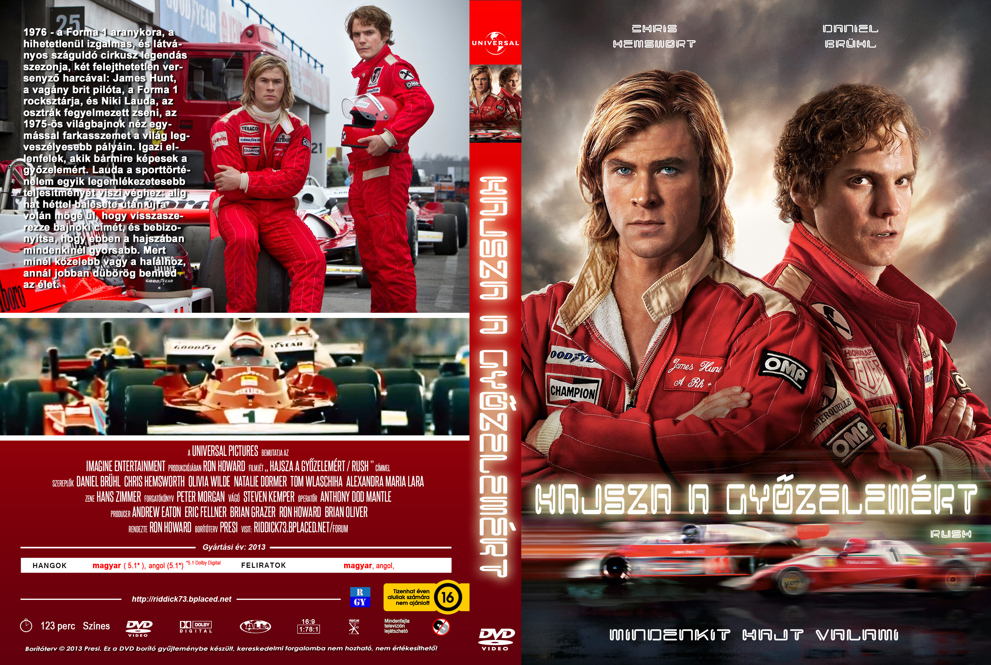 Coversclub Magyar Blu Ray Dvd Boritok Es Cd Boritok Klubja Hajsza A Gyozelemert Presi