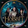 A hobbit - Smaug pusztasága (debrigo) DVD borító CD1 label Letöltése