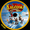 Kalózok! - A kétballábas banda (Extra) DVD borító CD1 label Letöltése