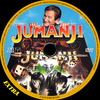 Jumanji (Extra) DVD borító CD1 label Letöltése