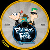 Phineas és Ferb - A film - A 2. dimenzióban (Extra) DVD borító CD1 label Letöltése