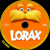 Lorax (Extra) DVD borító CD1 label Letöltése