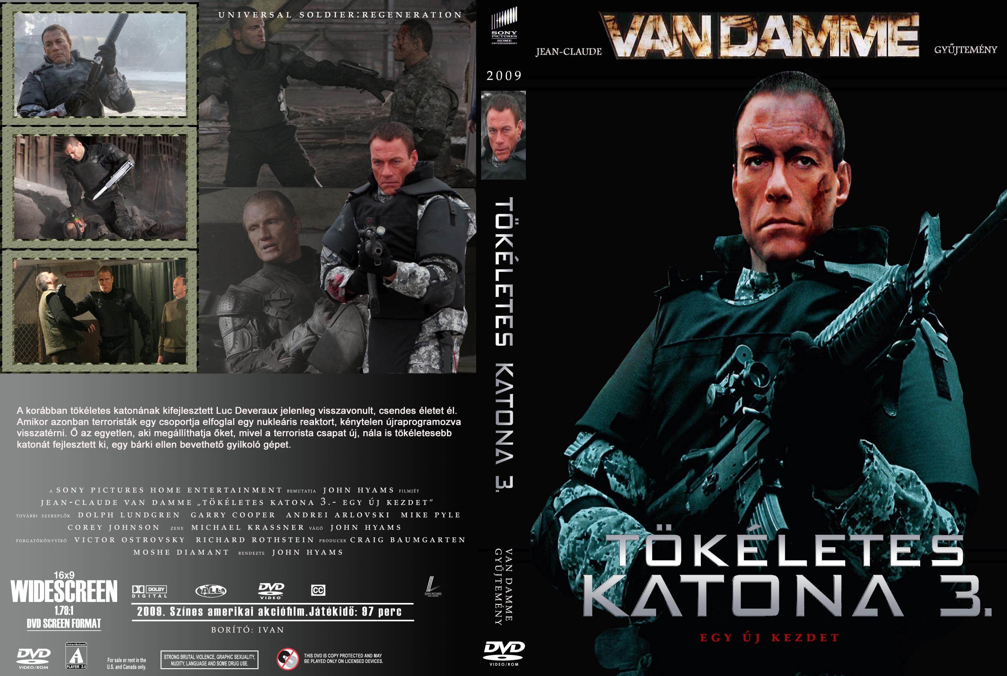Coversclub Magyar Blu Ray Dvd Boritok Es Cd Boritok Klubja Tokeletes Katona 3 Egy Uj Kezdet Van Damme Gyujtemeny Ivan