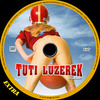 Tuti lúzerek (Extra) DVD borító CD1 label Letöltése