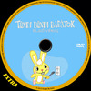 Tündi Bündi barátok 1-3. rész (Extra) DVD borító CD1 label Letöltése