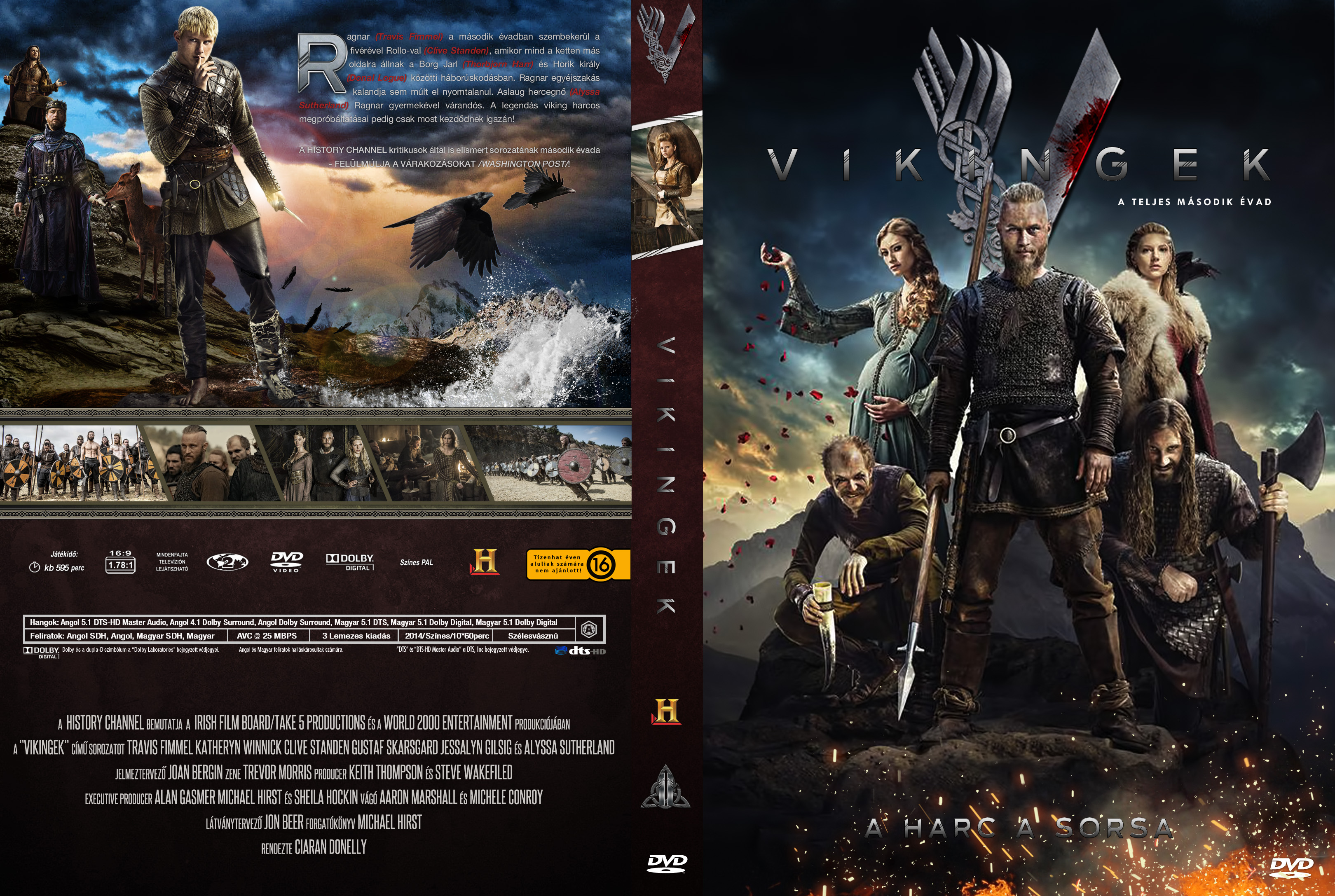 Coversclub Magyar Blu Ray Dvd Boritok Es Cd Boritok Klubja Vikingek 2 Evad V2 Oak79