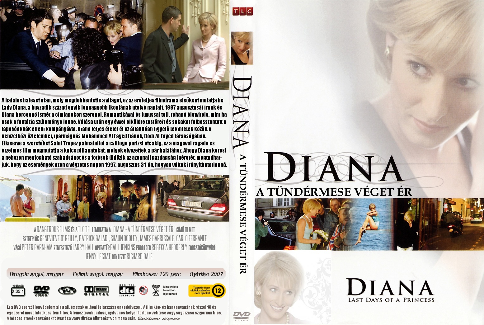 Coversclub Magyar Blu Ray Dvd Boritok Es Cd Boritok Klubja Diana A Tundermese Veget Er Stigmata