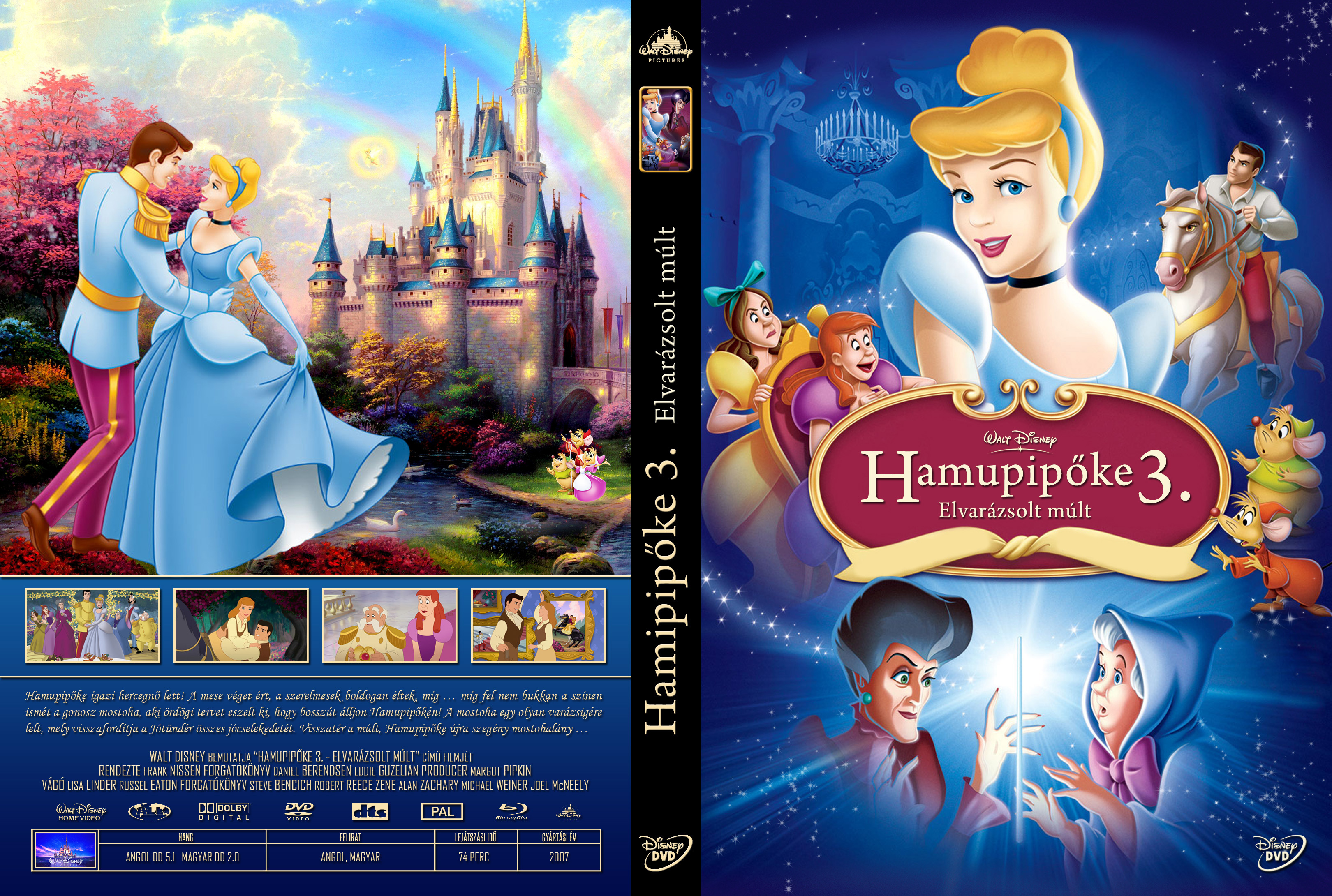 Coversclub Magyar Blu Ray Dvd Boritok Es Cd Boritok Klubja Hamupipoke 3 Elvarazsolt Mult Grisa