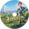 Justin, a hõs lovag DVD borító CD1 label Letöltése