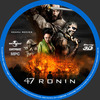 47 Ronin 3D (koko) DVD borító CD1 label Letöltése