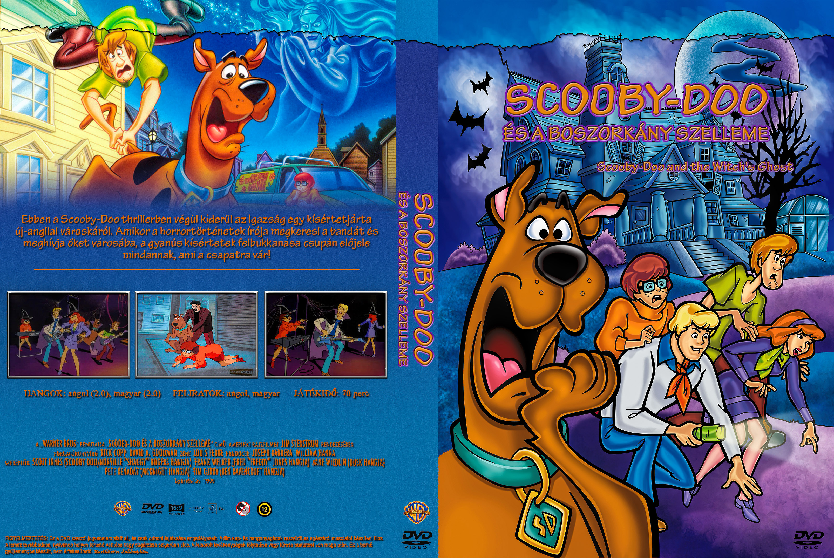 Coversclub Magyar Blu Ray Dvd Boritok Es Cd Boritok Klubja Scooby Doo Es A Boszorkany Szelleme Zoldsapkas