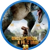 Dinoszauruszok - A Föld urai 3D (Leslius) DVD borító CD1 label Letöltése