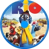 Rio 3D (Leslius) DVD borító CD1 label Letöltése