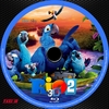 Rio 2 3D  (taxi18) DVD borító CD1 label Letöltése