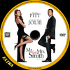Mr. és Mrs. Smith (Extra) DVD borító CD1 label Letöltése