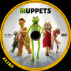 Muppets (Extra) DVD borító CD1 label Letöltése