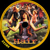 Hair (Extra) DVD borító CD1 label Letöltése