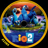 Rio 2. (Extra) DVD borító CD1 label Letöltése
