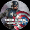 Amerika Kapitány - Az elsõ bosszúálló (Old Dzsordzsi) DVD borító CD1 label Letöltése
