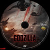 Godzilla (2014) (taxi18) DVD borító CD1 label Letöltése