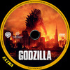 Godzilla (2014) (Extra) DVD borító CD1 label Letöltése