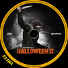 Halloween 2 (Extra) DVD borító CD1 label Letöltése