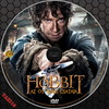A hobbit - Az öt sereg csatája (taxi18) DVD borító CD4 label Letöltése