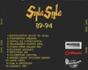 Sing Sing - 89-94 DVD borító BACK Letöltése