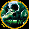 Hulk/A hihetetlen Hulk (Extra) DVD borító CD1 label Letöltése